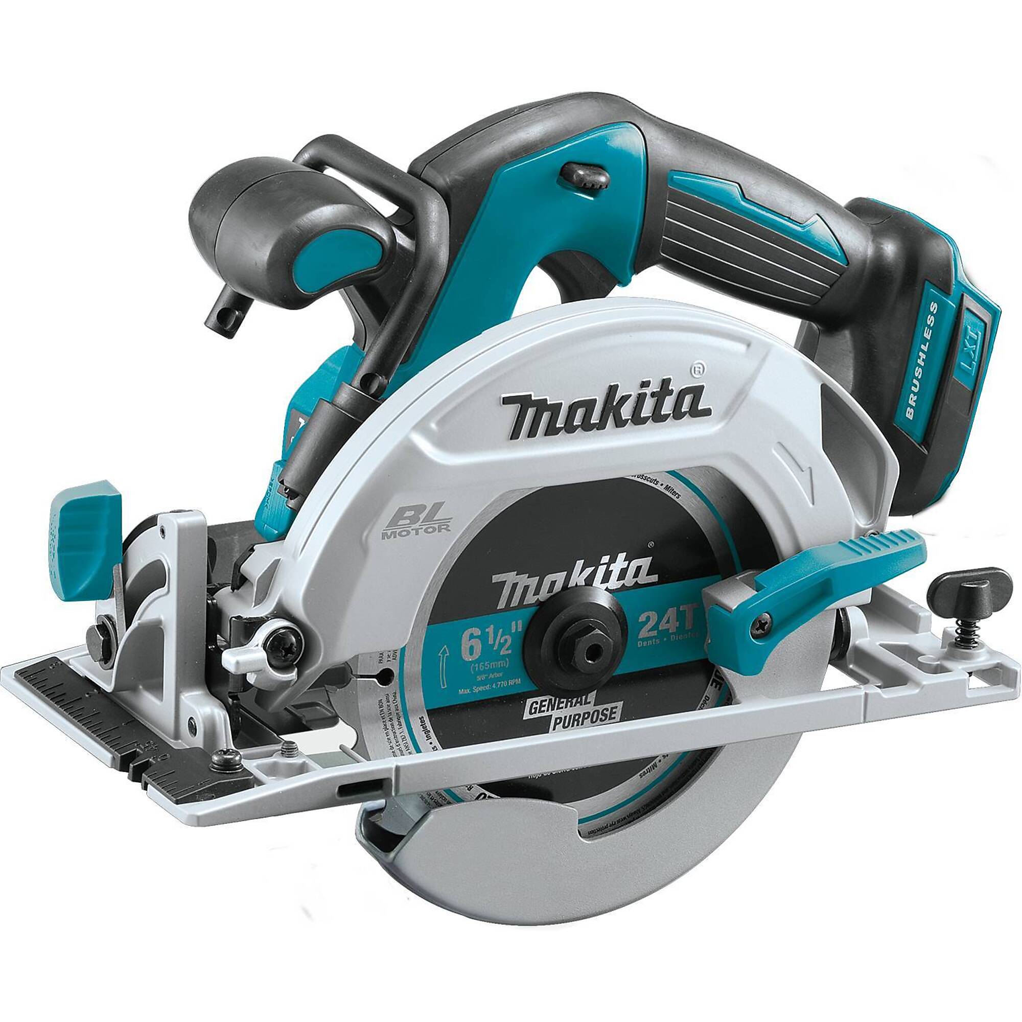 Makita® 18V LXT® Brushless 6-1/2" Circular Saw, Model# XSH03Z